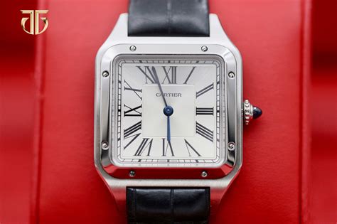 cartier santos dumont large black|cartier santos dumont extra large.